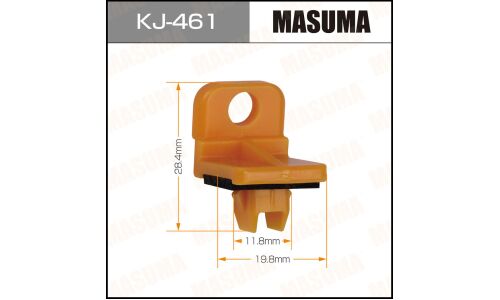 Клипса крепежная Masuma KJ-461 (OEM 90904-67026, 90904-67031)