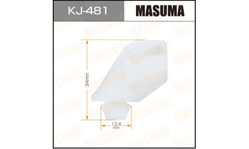 Клипса крепежная Masuma KJ-481 (OEM 52115-20300)