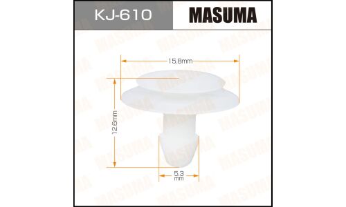 Клипса крепёжная порогов Masuma, для Nissan, арт. KJ-610