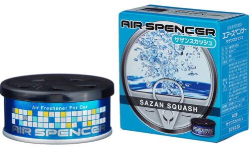 Ароматизатор на торпедо Eikosha Spirit Refill Sazan Squash (Цитрусовый коктейль), меловой, баночка 40г, арт. A-28