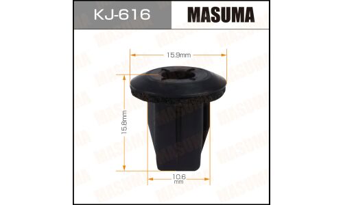 Клипса крепёжная обшивки салона Masuma, для Nissan, арт. KJ-616