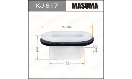 Клипса крепежная Masuma KJ-617 (OEM 80874-85E00)