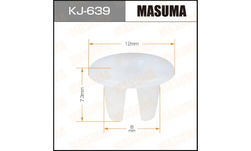 Клипса крепёжная деталей кузова Masuma, для Nissan, арт. KJ-639