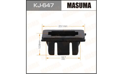 Клипса крепежная Masuma KJ-647 (OEM 62318-0T001)