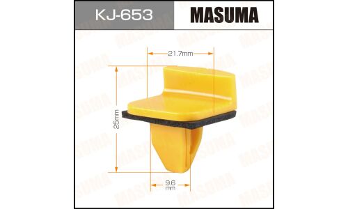 Клипса крепежная Masuma KJ-653 (OEM 72714-0C000)