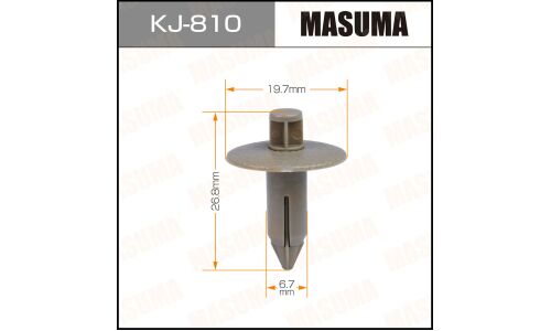 Клипса крепёжная обшивки стойки Masuma, для Mitsubishi, арт. KJ-810