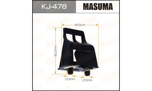 Клипса крепёжная бампера Masuma, для Toyota, арт. KJ-478