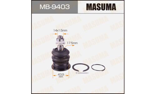 Опора шаровая Masuma, арт. MB-9403