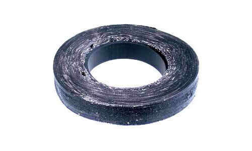 Лента клейкая изоляционная Россия, тканевая, 20мм x 20м, черная, арт. 26302