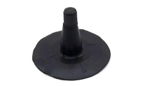 Вентиль для камеры, прямой, прорезиненный, широкий сосок, с подкладкой для вулканизации, длина 40мм