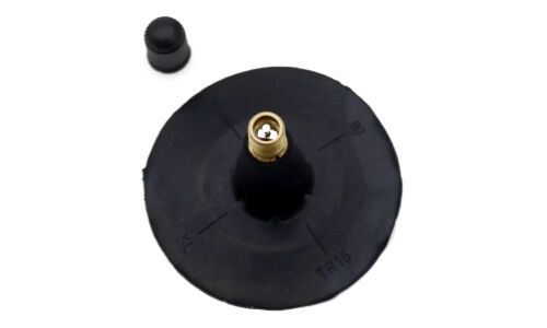 Вентиль для камеры, прямой, прорезиненный, широкий сосок, с подкладкой для вулканизации, длина 40мм