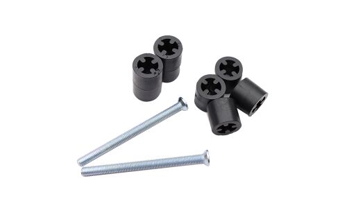 Проставки под рамку номера, с винтами, длинные (70мм), комплект 2шт