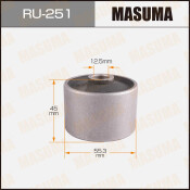 Сайлентблок Masuma, арт. RU-251