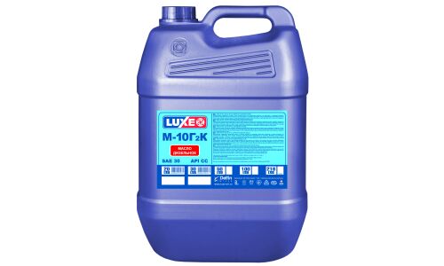 Масло моторное Luxe М-10Г2К SAE 30, минеральное, API CC, для дизельного двигателя, 20л, арт. 500