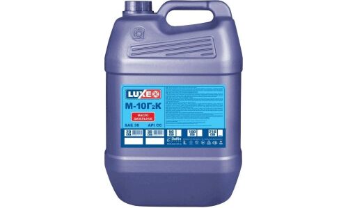 Масло моторное Luxe М-10Г2К SAE 30, минеральное, API CC, для дизельного двигателя, 30л, арт. 499