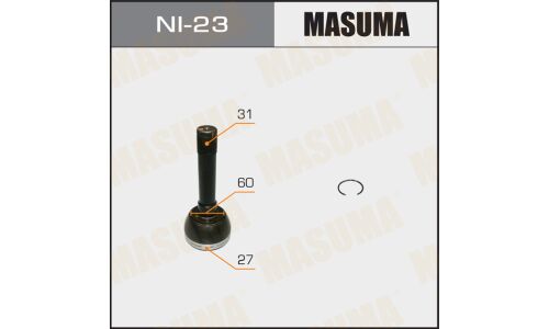 ШРУС Masuma, 27x60x31мм, арт. NI-23