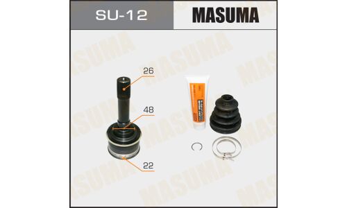ШРУС Masuma, 22x48x26мм, арт. SU-12