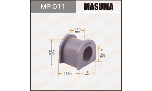 Втулка стабилизатора "Masuma" /front/ Mark II GX81 = MP-045