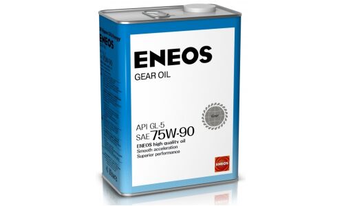 Масло трансмиссионное Eneos Gear Oil 75w90, синтетическое, API GL-5 ...