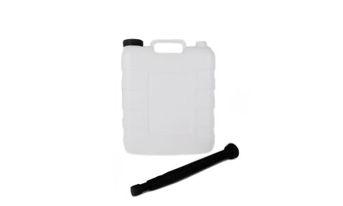 Канистра пластиковая Ю.Корея, вертикальная, со шлангом, не для ГСМ, 20л