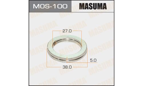 Упл.кольцо под выхл.коллект. MASUMA 27 х 38 *