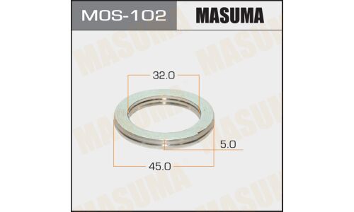 Кольцо уплотнительное выхлопной трубы Masuma, 32x45мм, арт. MOS-102