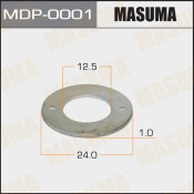 Кольцо уплотнительное топливной форсунки Masuma, 12.5х24х1мм, 20 шт, арт. MDP-0001