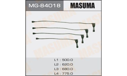 Провода высоковольтные Masuma (4G37 / 4G63), комплект 4 шт, арт. MG-84018