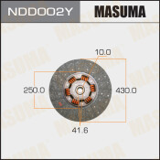 Диск сцепления Masuma (430х250х10х41.6мм), арт. NDD002Y