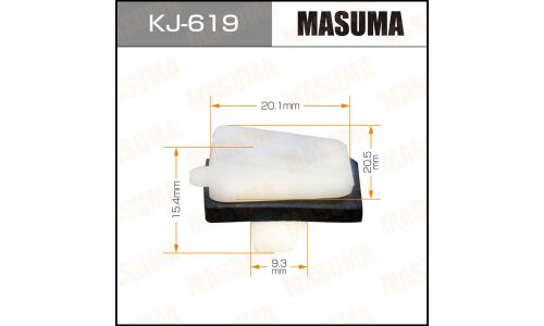 Клипса крепежная Masuma KJ-619 (OEM 76848-4U010)