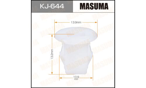 Клипса крепёжная деталей кузова Masuma, для Nissan, арт. KJ-644