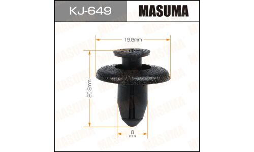 Клипса крепёжная обшивки салона Masuma, для Nissan, арт. KJ-649