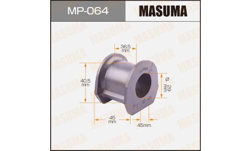 Втулка стабилизатора Masuma, для Mitsubishi Delica / Pajero, арт. MP-064
