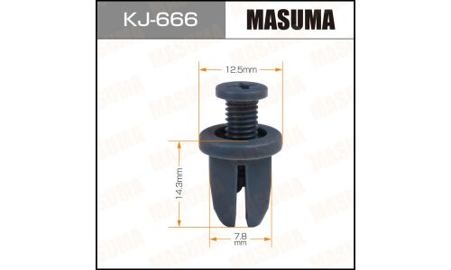 Клипса крепёжная деталей салона Masuma, для Nissan, арт. KJ-666