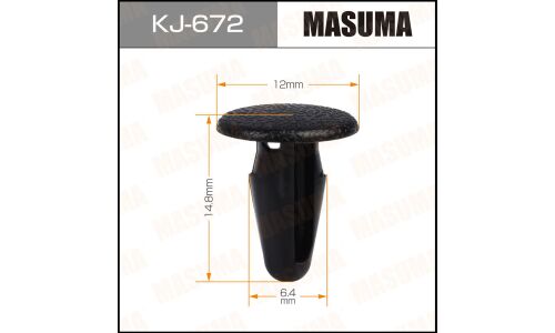 Клипса крепёжная деталей салона Masuma, для Nissan, арт. KJ-672
