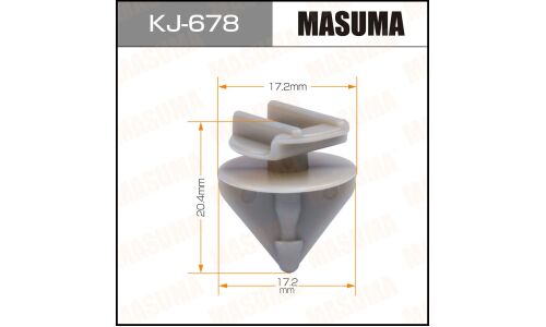 Клипса крепежная Masuma KJ-678 (OEM 66820-3C001)