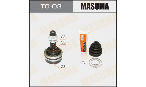 ШРУС Masuma, 23x56x23мм, арт. TO-03