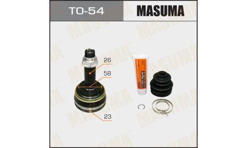 ШРУС Masuma, 23x58x26мм, арт. TO-54