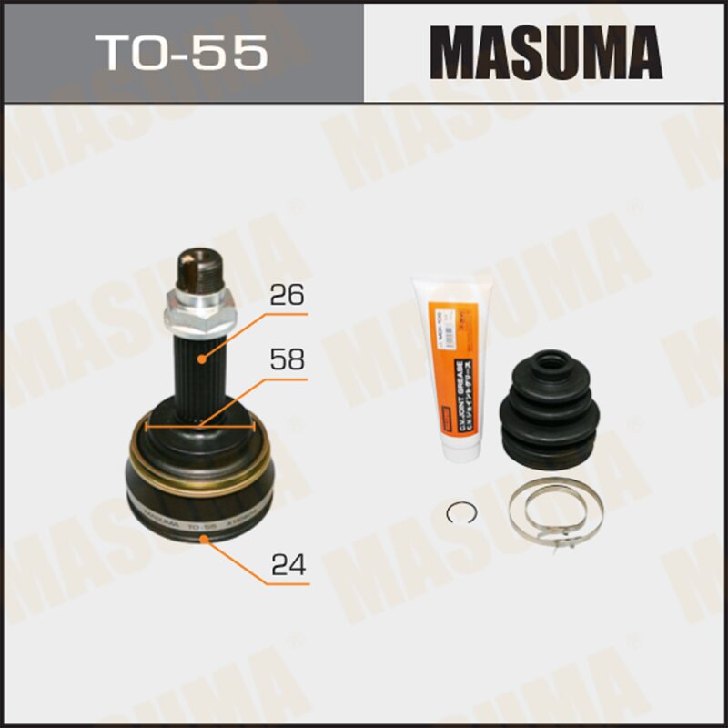 

ШРУС MASUMA 24x58x26 (1/6