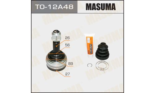 ШРУС Masuma, 27x56x26x48мм, арт. TO-12A48