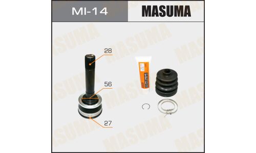 ШРУС Masuma, 27x56x28мм, арт. MI-14