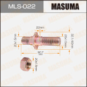 Шпилька колесная Masuma MLS-022, для грузовиков HINO, M20x1.5(R), M20x1.5(R), длина 90.7мм