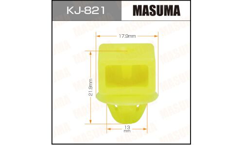 Клипса крепежная Masuma KJ-821 (OEM MB643129)