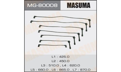 Провода высоковольтные Masuma (1GFE), комплект 7 шт, арт. MG-80008