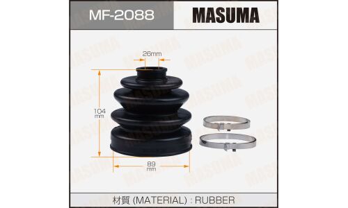 Пыльник ШРУСа Masuma, арт. MF-2088