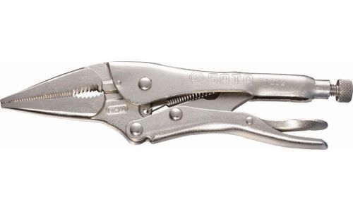 Зажим ручной SATA, с фиксатором, максимальное раскрытие 62мм, длина 6" (169мм), арт. 71301