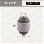 Сайлентблок Masuma, арт. RU-231