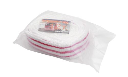 Трос буксировочный АлСиб, строп лента, петли, нагрузка до 12т, длина 5м