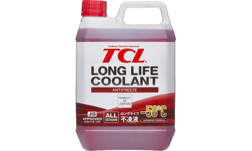 Антифриз TCL Long Life Coolant Red, LLC, красный, -50°C, 2л, арт. LLC00741