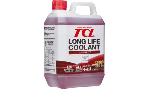 Антифриз TCL Long Life Coolant Red, LLC, красный, -50°C, 2л, арт. LLC00741